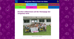 Desktop Screenshot of jungschar.pfarre-krim.at